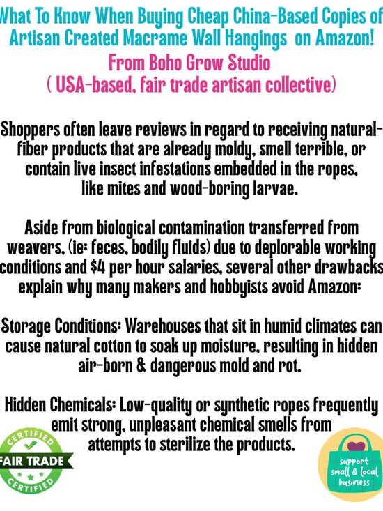 Amazon.com: Jakalin Large Macrame Wall Hanging Macrame Wall  4FT Long Boho Cabin Global Bohemian Macrame Wall Hanging on Wood Pole - NEW